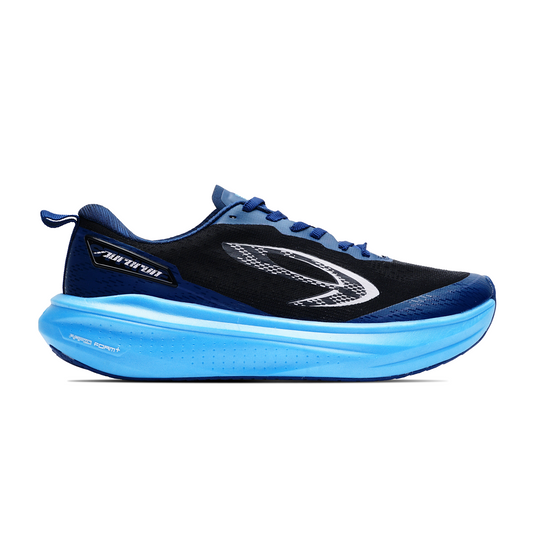 AURORUN STRIDE BLACK BLUE NAVY