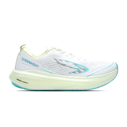 AURORUN STRIDE IVORY WHITE GREEN TOSCA GREEN NEON