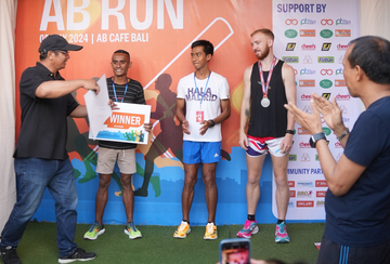 910: Sepatu Lari Lokal yang Meninggalkan Jejak Prestasi di AB Run Bali dengan Haze Pro