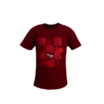 Tamotsu maroon t-shirt