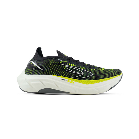 Kishi run 2.0 black sulfur spring egret charcoal