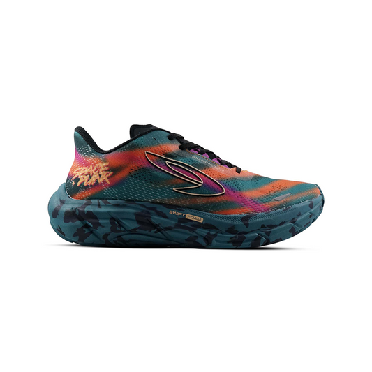 Irezumi spacepunk black teal purple orange