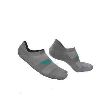 Razor no show socks neutral grey