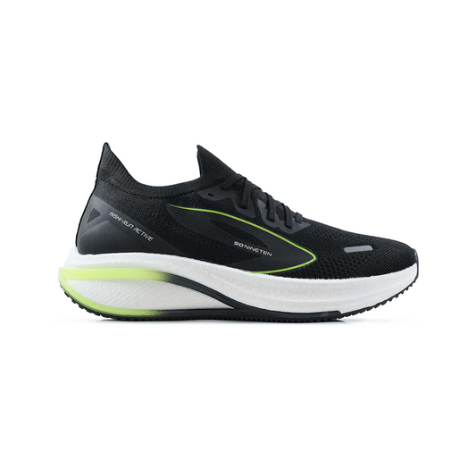 Kishi run active black neon green