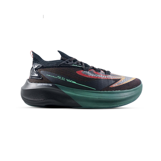 Kishi run flow black orange red