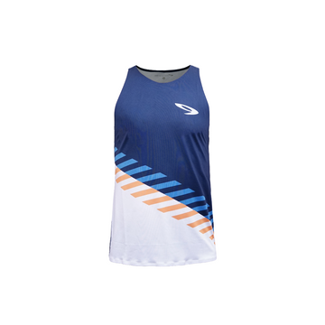 Kishi streak running singlet navy