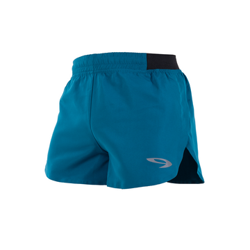 Minamoto running short seamless men's teal