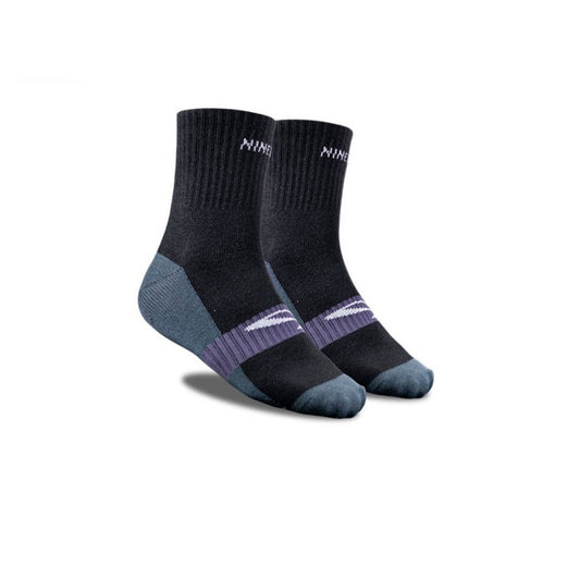 Raku Socks Quarter Black Gray