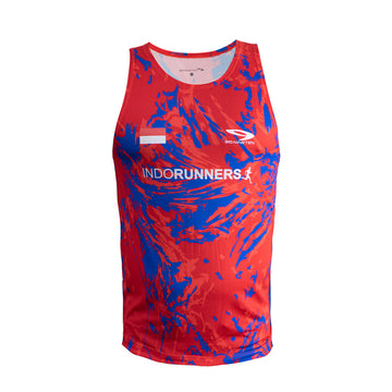 Kenzo x Indorunners red men's tank top